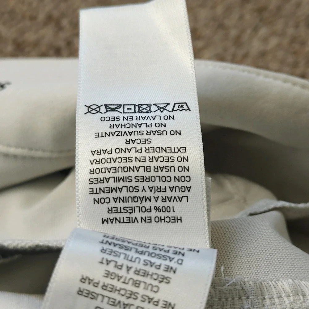 Rhone Commuter‎ Classic Casual Relaxed Khaki Pants Men's Sz 35 Comfortable Style